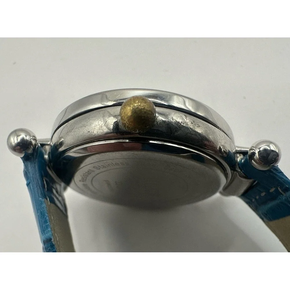 Ecclissi 22340 Sterling Silver Womens Watch New Battery 32MM 7.5